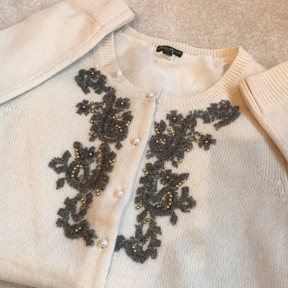 Eddie Bauer Sweaters - NWOT Gorgeous classy embellished cardigan